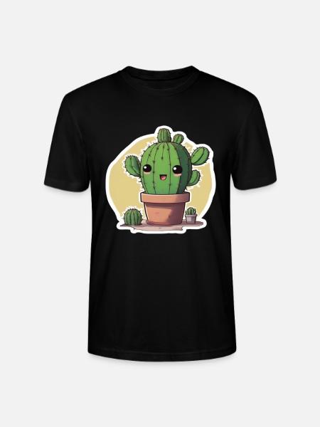 Cactus Baby Cactus Cactus Cactus Plant - Stanley/Stella CRAFTER Unisex Organic T-Shirt - black