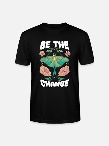 Hobbygärtner Garten Gartenschmetterlinge - Stanley/Stella Unisex Bio-T-Shirt CRAFTER - Schwarz