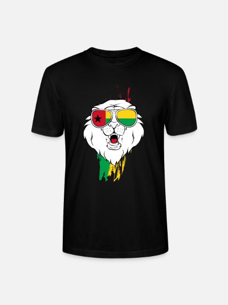 Guinea Bissau - Stanley/Stella CRAFTER Unisex Organic T-Shirt - black