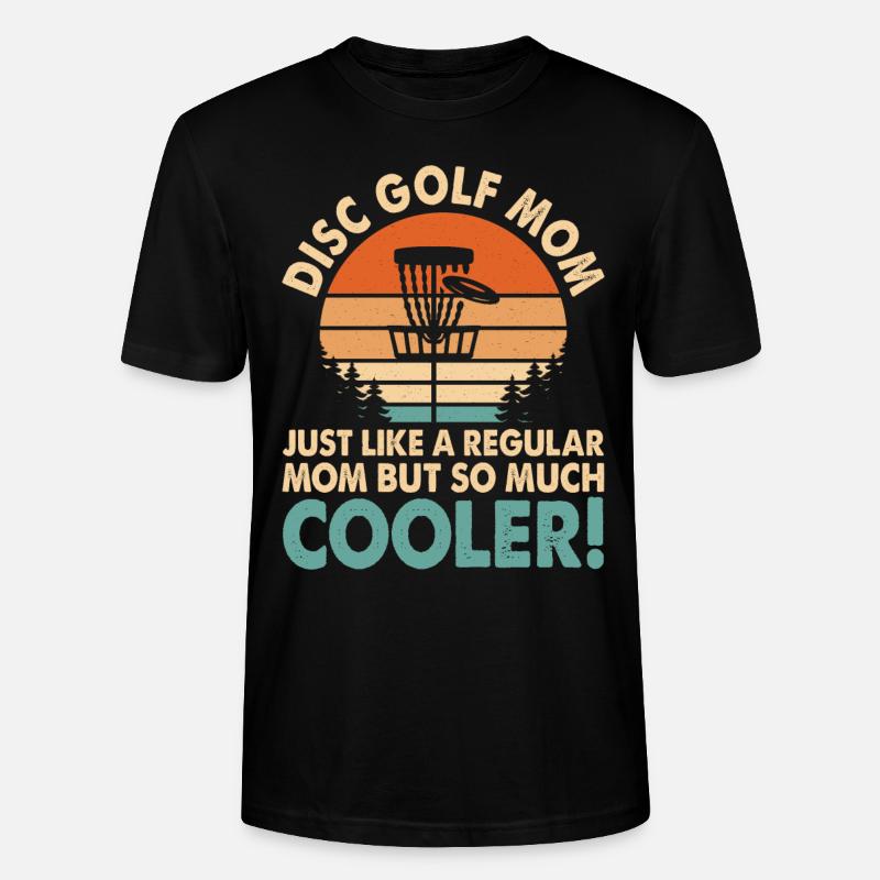Discgolf Disc Golf Mama - Stanley/Stella Unisex Bio-T-Shirt CRAFTER - Schwarz