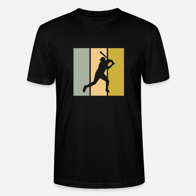 Baseball - Stanley/Stella Unisex Bio-T-Shirt CRAFTER - Schwarz