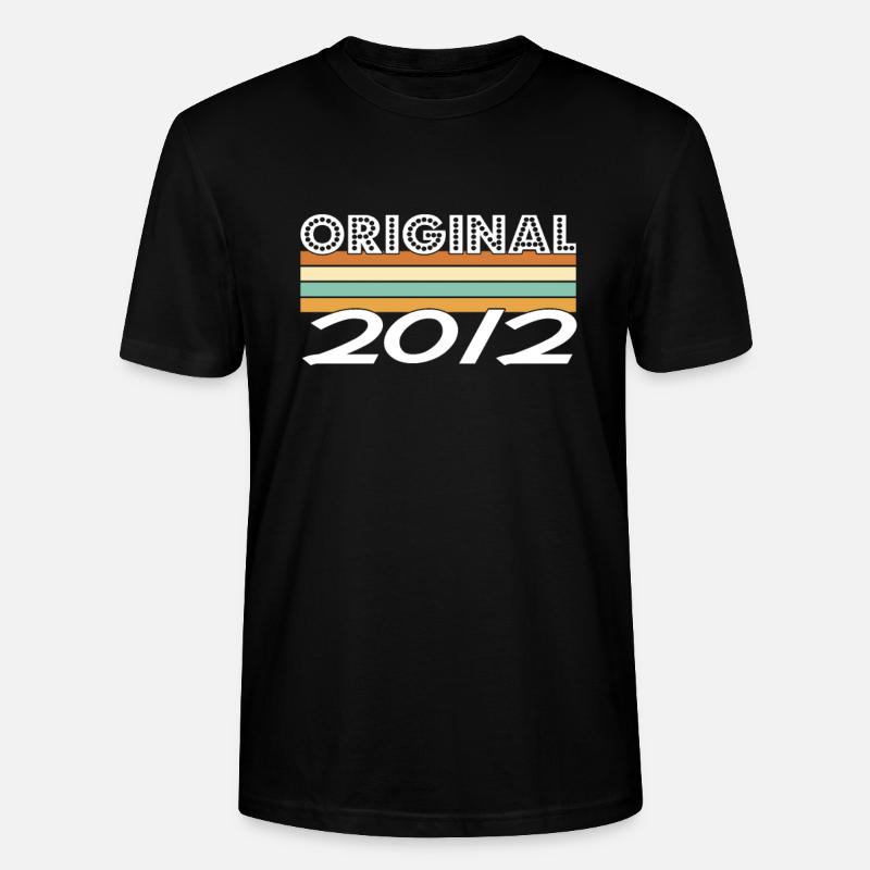 Limited Edition 2012 - Stanley/Stella Unisex Bio-T-Shirt CRAFTER - Schwarz