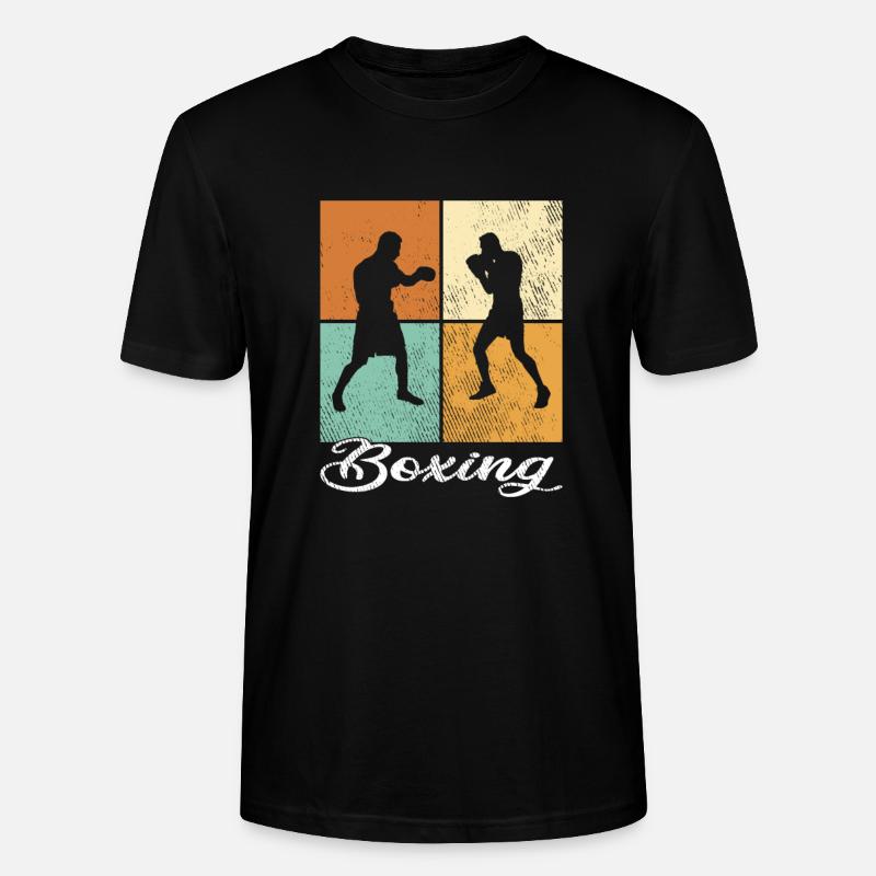 Boxen - Stanley/Stella Unisex Bio-T-Shirt CRAFTER - Schwarz