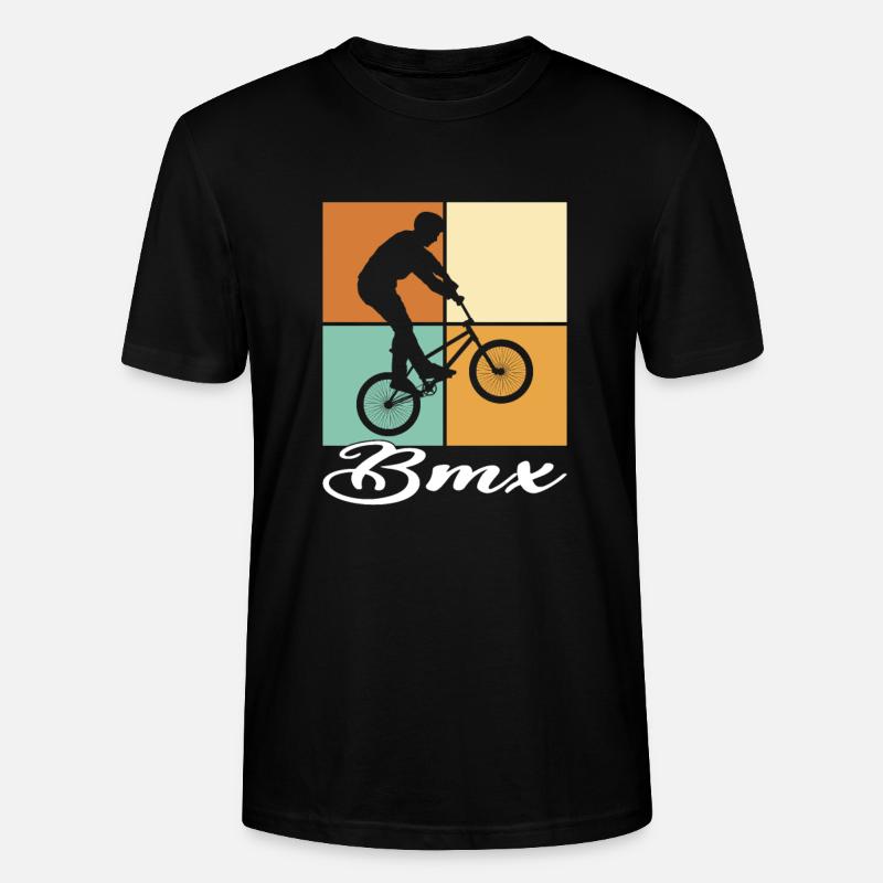 BMX - Stanley/Stella Unisex Bio-T-Shirt CRAFTER - Schwarz