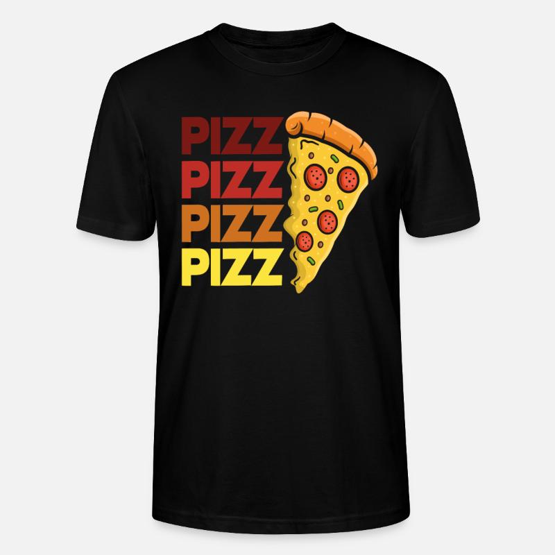 Pizza Pizza Pizza - Stanley/Stella Unisex Bio-T-Shirt CRAFTER - Schwarz