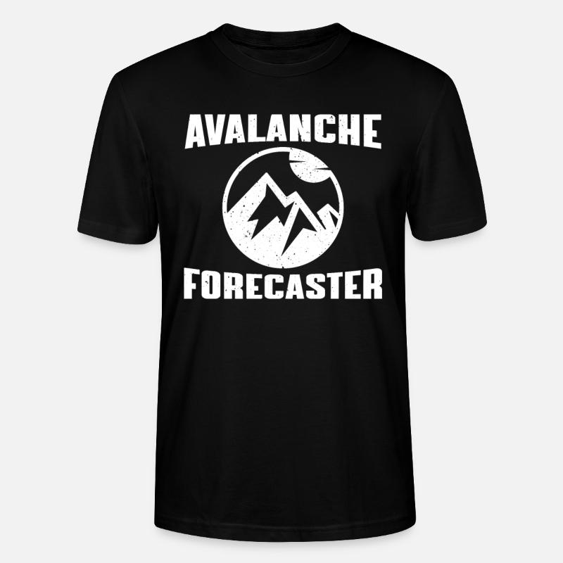 Système d’alerte aux avalanches - T-shirt bio CRAFTER Stanley Stella Unisexe - noir