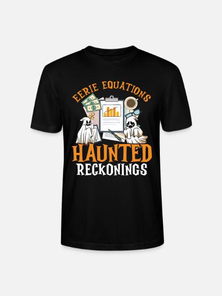 Uncanny equations Spooky bills H - Stanley/Stella CRAFTER Unisex Organic T-Shirt - black