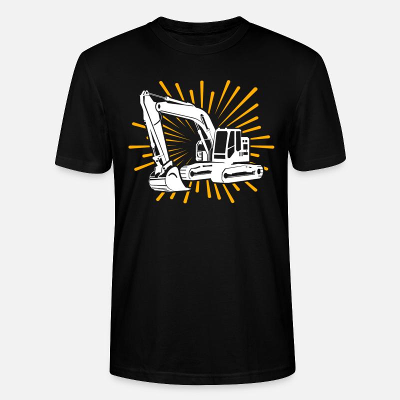 Bagger - Stanley/Stella Unisex Bio-T-Shirt CRAFTER - Schwarz