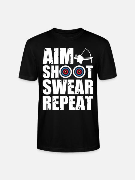 Archer Archery - Stanley/Stella CRAFTER Unisex Organic T-Shirt - black