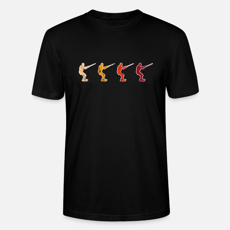 Kite Surf Rétro - T-shirt bio CRAFTER Stanley Stella Unisexe - noir