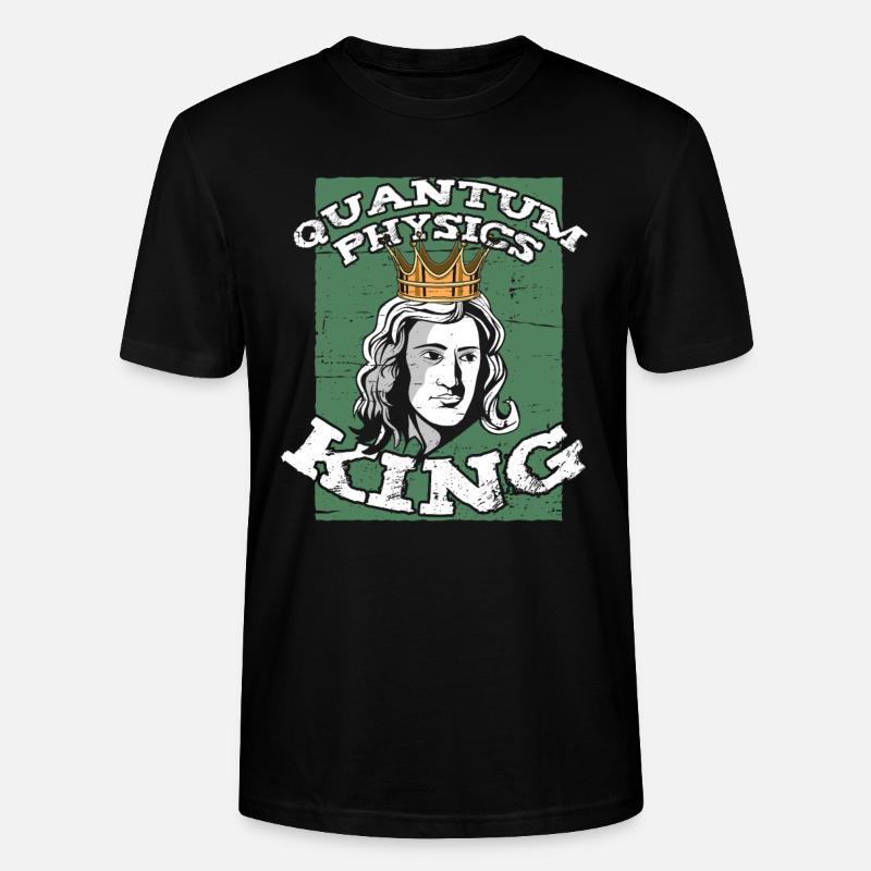 Physics Phyker King Quantum Physics - Stanley/Stella CRAFTER Unisex Organic T-Shirt - black