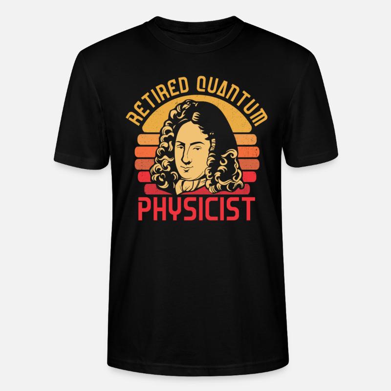Physik Phyiker Quantenphysik - Stanley/Stella Unisex Bio-T-Shirt CRAFTER - Schwarz