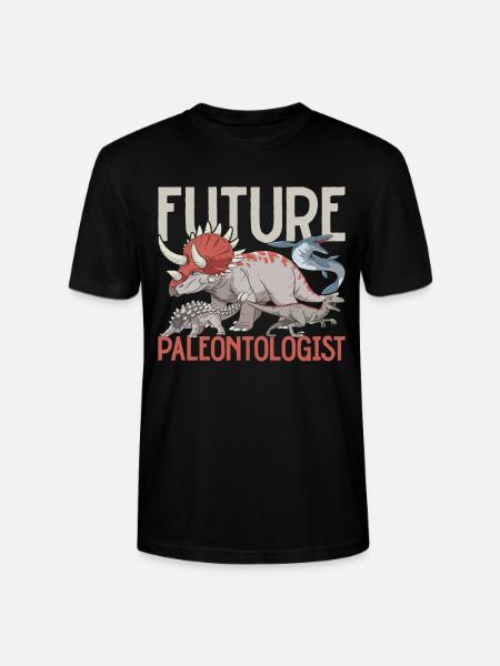 Paleontology Dinosaurs Future Paleontologist - Stanley/Stella CRAFTER Unisex Organic T-Shirt - black
