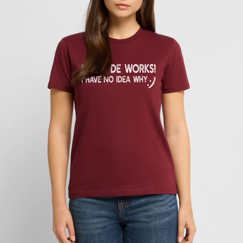 My code works! i have no idea why - Funny Programm Stanley/Stella Unisex Bio-T-Shirt CRAFTER