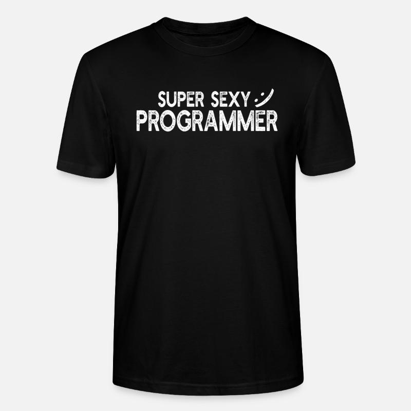 Computer Programming - Super sexy programmer - Stanley/Stella Unisex Bio-T-Shirt CRAFTER - Schwarz