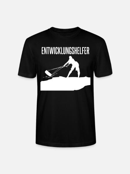 Kitesurfen verhedderte Schnüre - Stanley/Stella Unisex Bio-T-Shirt CRAFTER - Schwarz