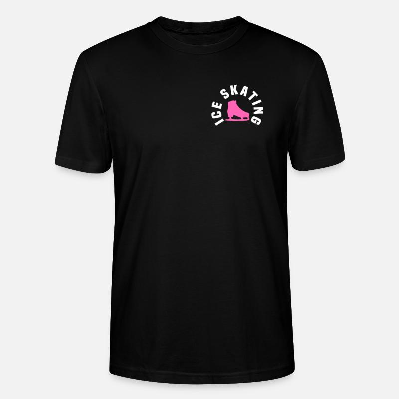 Design Der Eislauftasche - Stanley/Stella Unisex Bio-T-Shirt CRAFTER - Schwarz