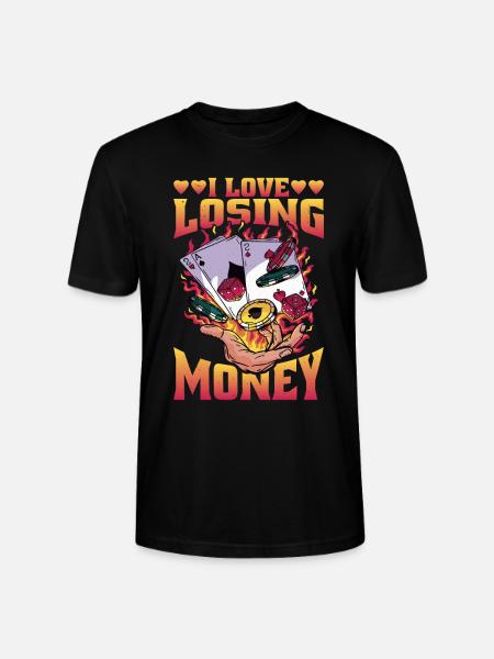 I Love Losing Money 5 - Stanley/Stella CRAFTER Unisex Organic T-Shirt - black