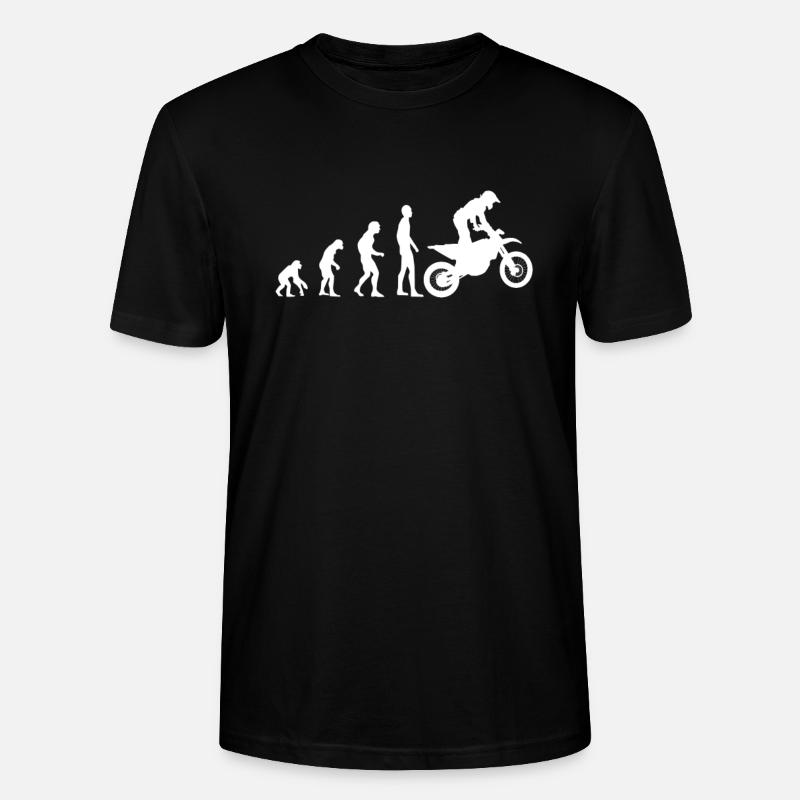 Motocross Evolution MX - Stanley/Stella CRAFTER Unisex Organic T-Shirt - black