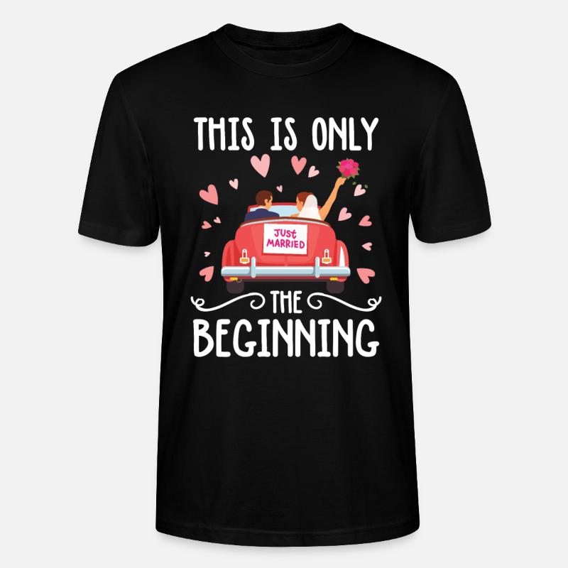 This Is Only The Beginning - Stanley/Stella Unisex Bio-T-Shirt CRAFTER - Schwarz