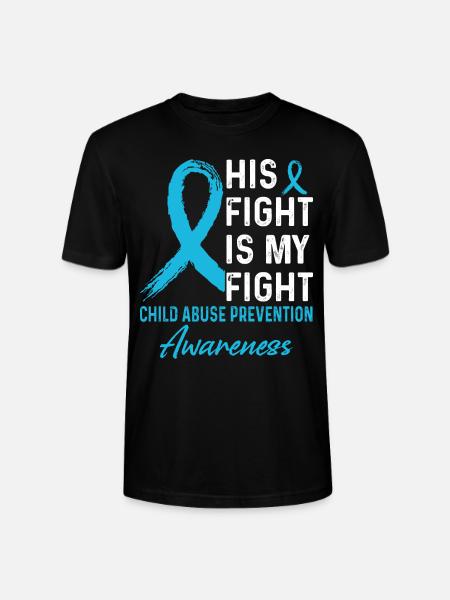 Prevention of child abuse - Stanley/Stella CRAFTER Unisex Organic T-Shirt - black