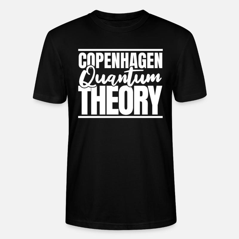 Physics Physicists Quantum Physics - Stanley/Stella CRAFTER Unisex Organic T-Shirt - black