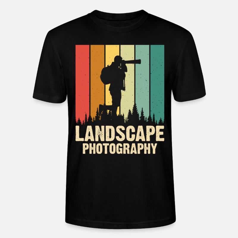 Fotograf - Stanley/Stella Unisex Bio-T-Shirt CRAFTER - Schwarz