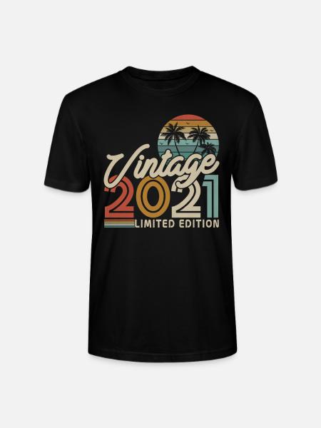 Millésime légendaire 2021 - T-shirt bio CRAFTER Stanley Stella Unisexe - noir