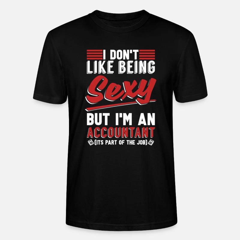 Comptable Conseiller fiscal Sexy Comptable - T-shirt bio CRAFTER Stanley Stella Unisexe - noir