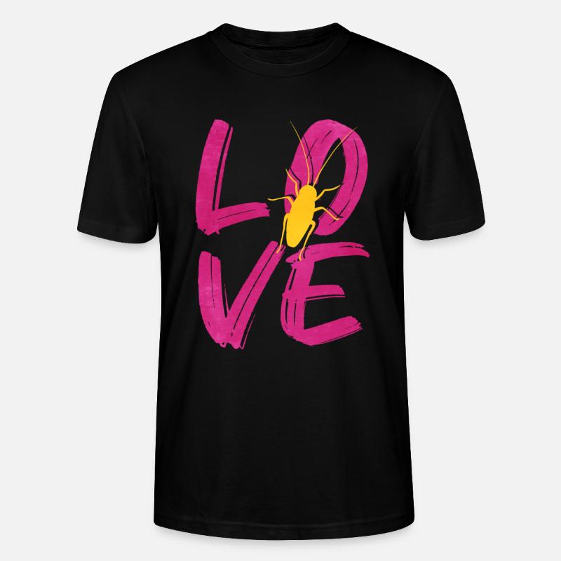 Kakerlake - Stanley/Stella Unisex Bio-T-Shirt CRAFTER - Schwarz