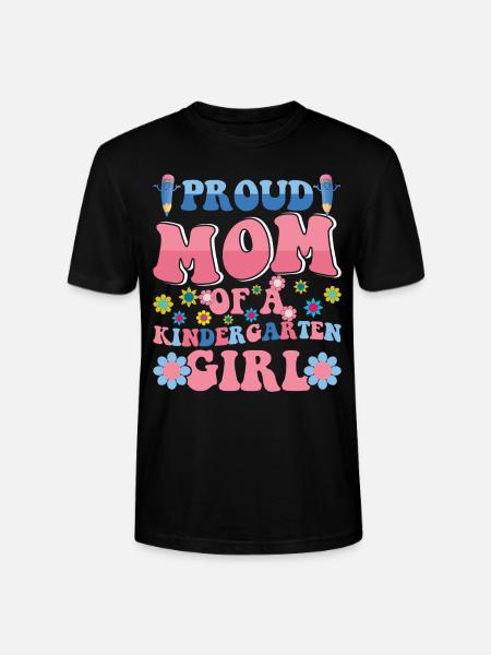 ¡Orgullosa madre de una niña de jardín de infantes! Hija - Camiseta unisex ecológica CRAFTER de Stanley/Stella - negro