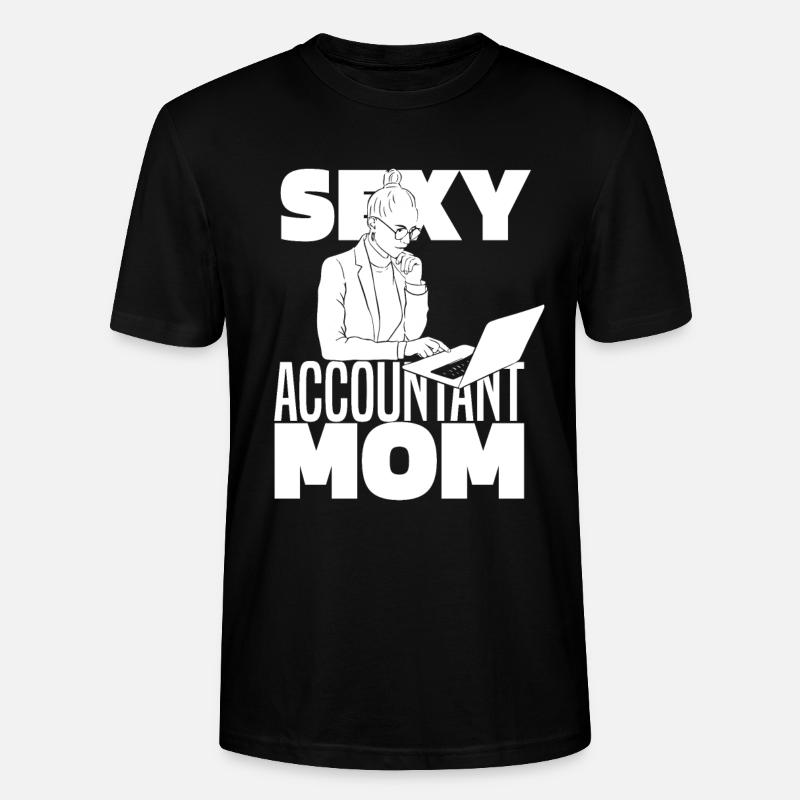 Comptable, conseillère fiscale, mère - T-shirt bio CRAFTER Stanley Stella Unisexe - noir