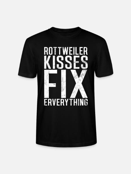 Rottweiler Gifts - Stanley/Stella CRAFTER Unisex Organic T-Shirt - black