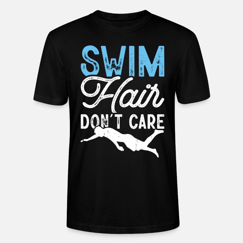 Schwimmen Schwimmer - Stanley/Stella Unisex Bio-T-Shirt CRAFTER - Schwarz