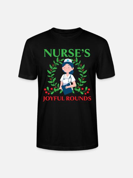 Infirmière Joyful Rounds Infirmière - T-shirt bio CRAFTER Stanley Stella Unisexe - noir
