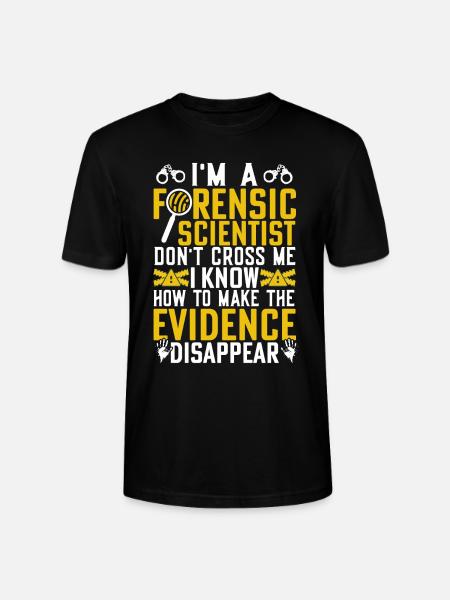 Funny science - Stanley/Stella CRAFTER Unisex Organic T-Shirt - black