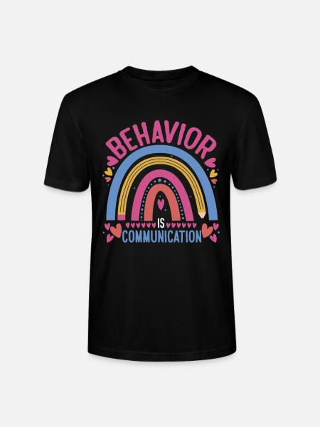 Behavior Is Communication 24 - Stanley/Stella CRAFTER Unisex Organic T-Shirt - black