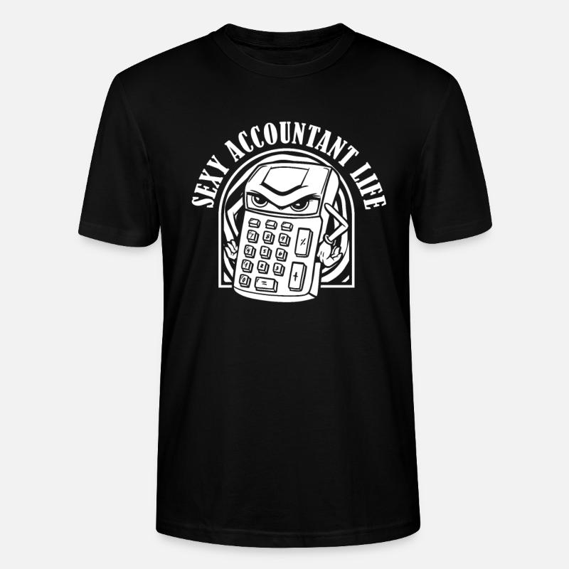 Comptable Conseiller fiscal Sexy Comptable - T-shirt bio CRAFTER Stanley Stella Unisexe - noir