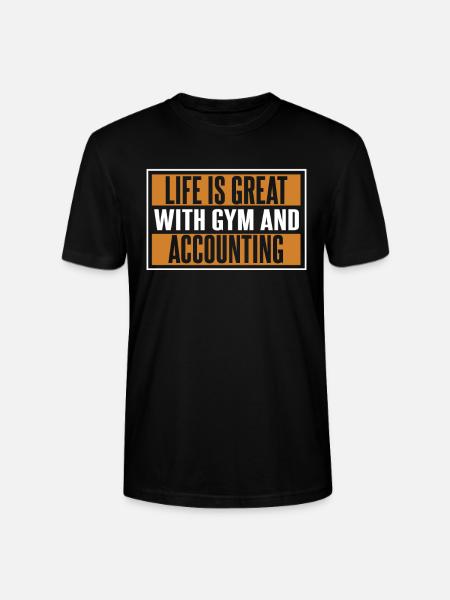 Comptable Conseiller fiscal Gym - T-shirt bio CRAFTER Stanley Stella Unisexe - noir