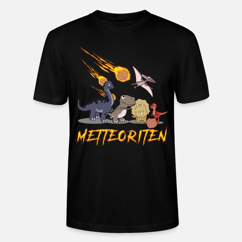 Mettbällchen Hackfleisch Mett Hack - Stanley/Stella Unisex Bio-T-Shirt CRAFTER - Schwarz