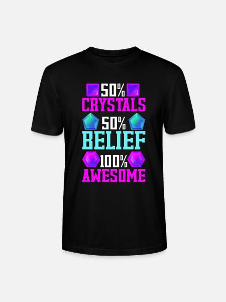 Kristallheiler Kristalle - Stanley/Stella Unisex Bio-T-Shirt CRAFTER - Schwarz