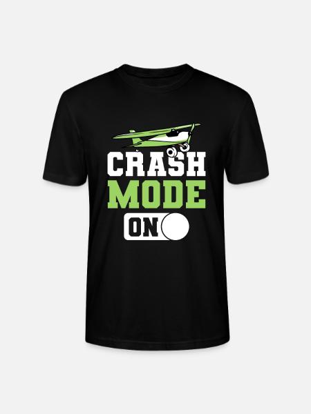 RC-Flugzeug RC-Flugzeug - Stanley/Stella Unisex Bio-T-Shirt CRAFTER - Schwarz