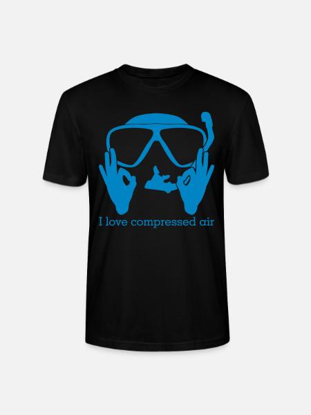 Diving Scuba Diving Diver - Stanley/Stella CRAFTER Unisex Organic T-Shirt - black