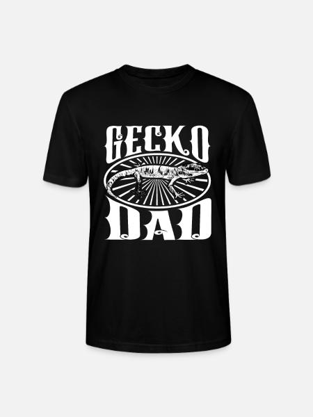Gecko owner - Gecko Papa - Stanley/Stella CRAFTER Unisex Organic T-Shirt - black