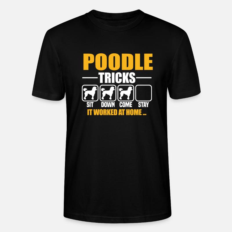 Tours de caniche - T-shirt bio CRAFTER Stanley Stella Unisexe - noir
