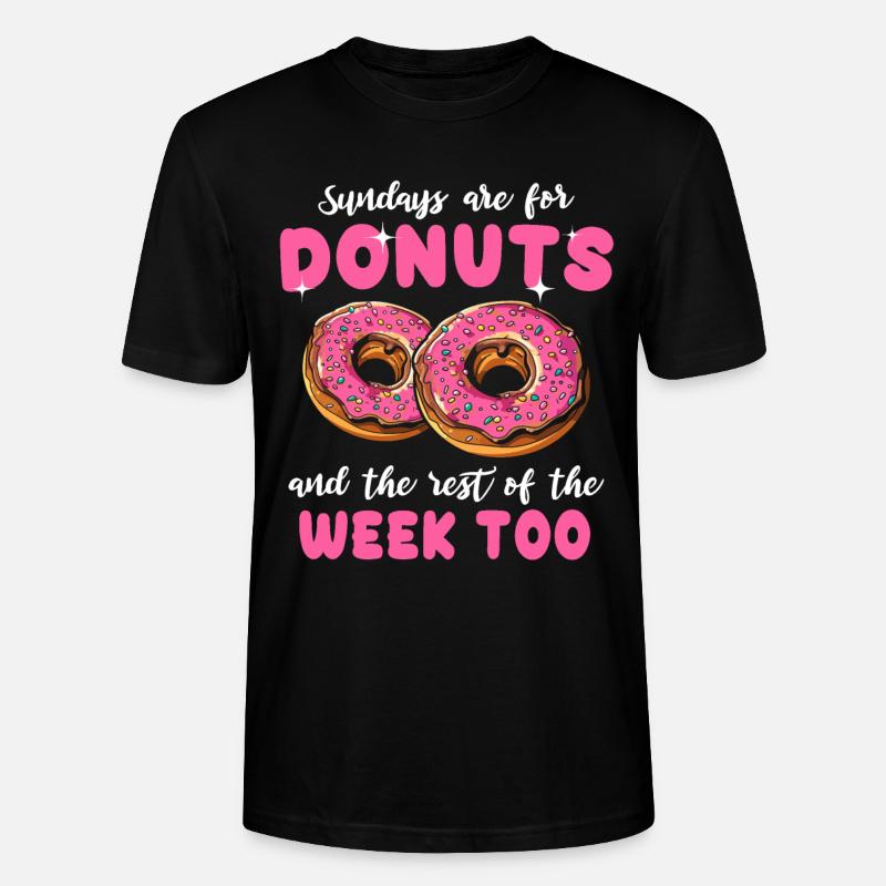 Beignets Beignets - T-shirt bio CRAFTER Stanley Stella Unisexe - noir