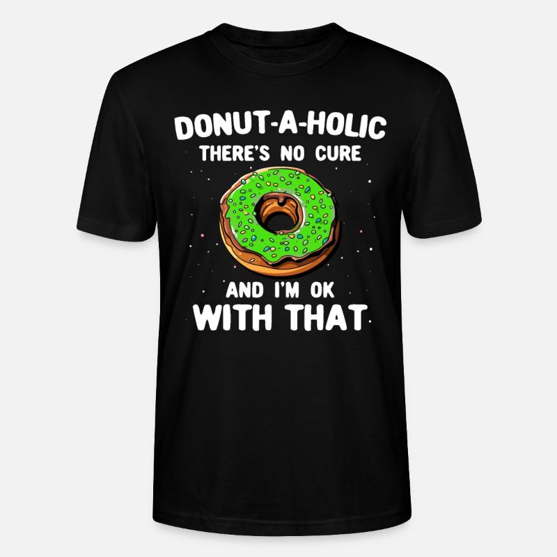 Donuts - Stanley/Stella Unisex Bio-T-Shirt CRAFTER - Schwarz