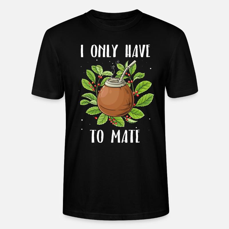 Mate Tee - Stanley/Stella Unisex Bio-T-Shirt CRAFTER - Schwarz