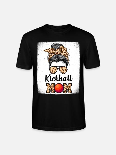 Kickball Spieler Mama - Stanley/Stella Unisex Bio-T-Shirt CRAFTER - Schwarz