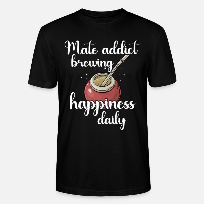 Mate Tee - Stanley/Stella Unisex Bio-T-Shirt CRAFTER - Schwarz
